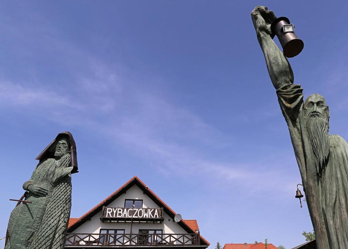 بوغاتشفو Pensjonat Rybaczowka - Noclegi, Restauracja, Port المظهر الخارجي الصورة